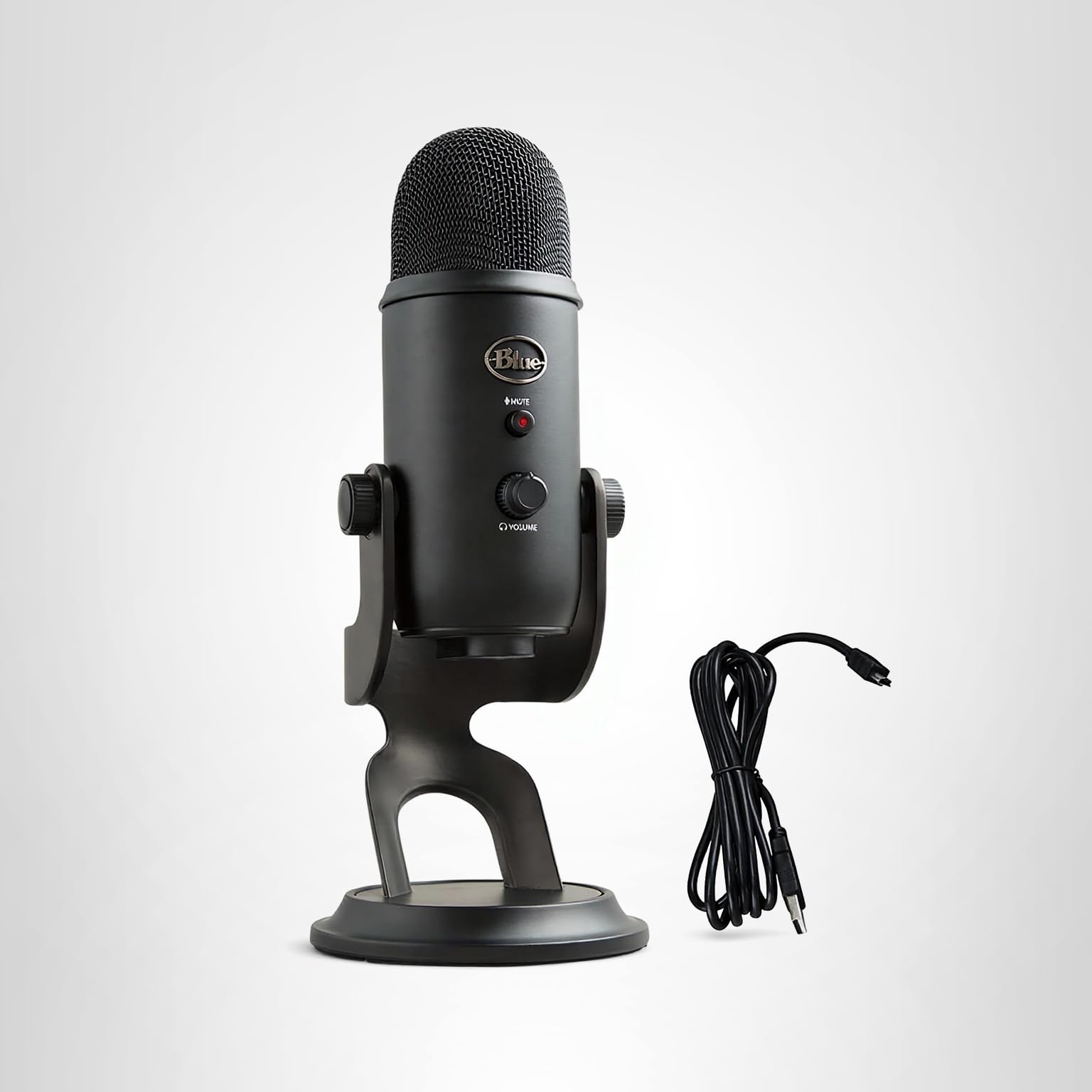 Logitech Creators Blue Yeti USB Microphone for PC, Mac, Gaming, Recording, Streaming, Podcasting, Studio and Computer Condenser Mic with Blue VO!CE effects, 4 Pickup Patterns, Plug and Play - Blackout - Image 12