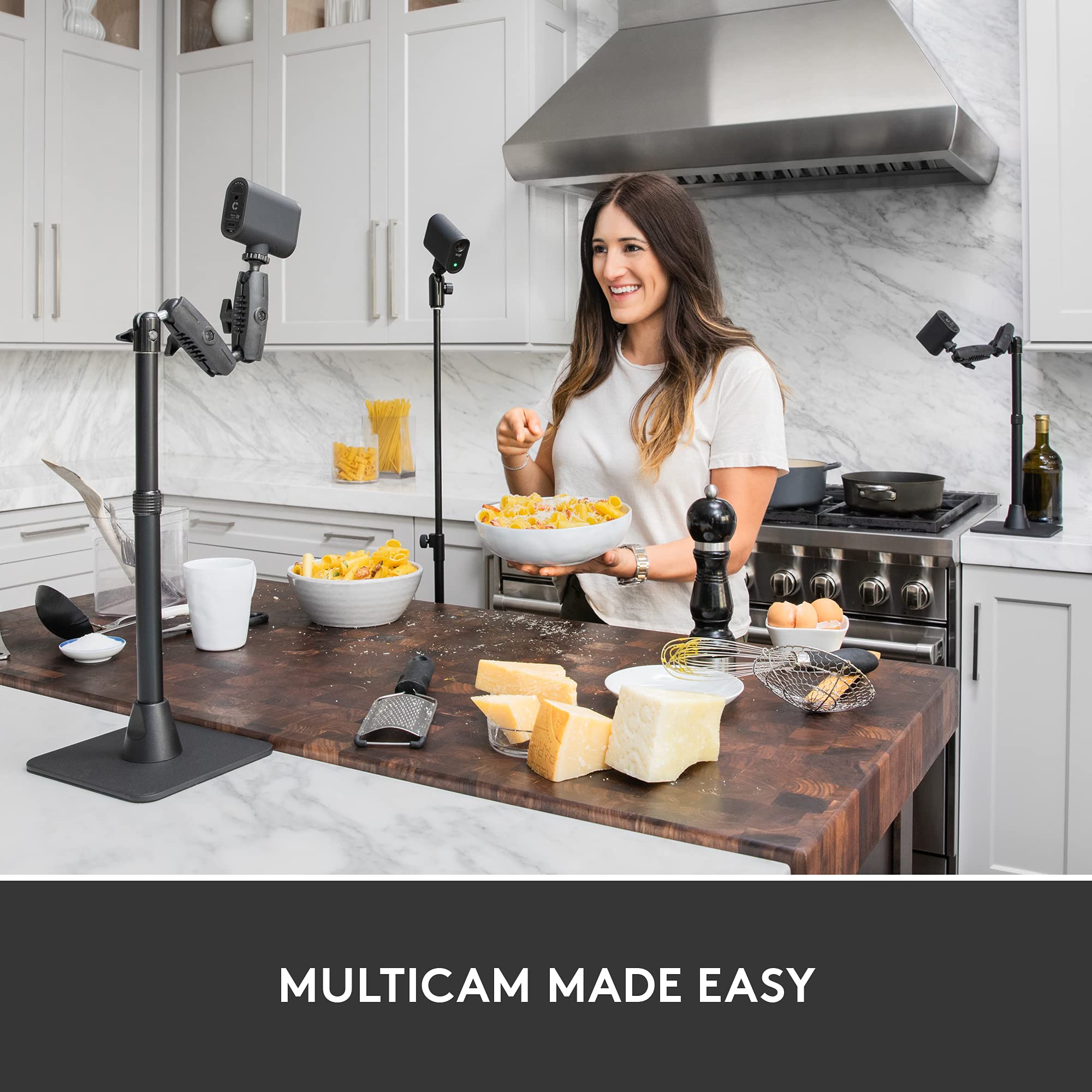 Logitech for Creators Mevo Start, Wireless Live Streaming Camera, 1080p HD Video Quality, Intelligent App Control, Stream via LTE or Wi-Fi - Black - Image 5