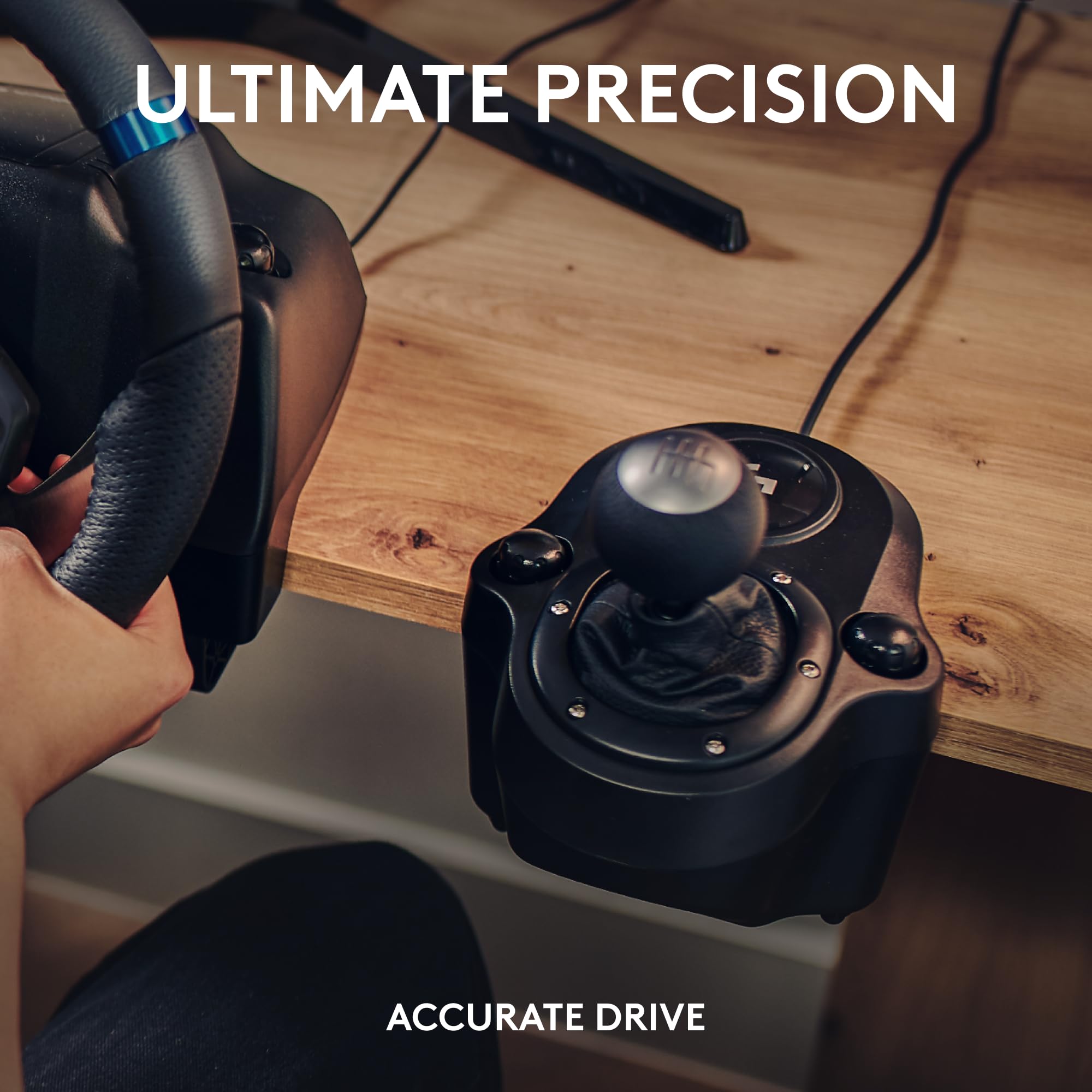 Logitech G Driving Force Shifter – Compatible with G29, G920 & G923 Racing Wheels for-PlayStation 5, Playstation 4, Xbox-Series X|S, Xbox-One, and-PC - Image 3
