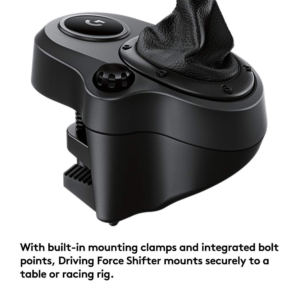 Logitech G Driving Force Shifter – Compatible with G29, G920 & G923 Racing Wheels for-PlayStation 5, Playstation 4, Xbox-Series X|S, Xbox-One, and-PC - Image 5