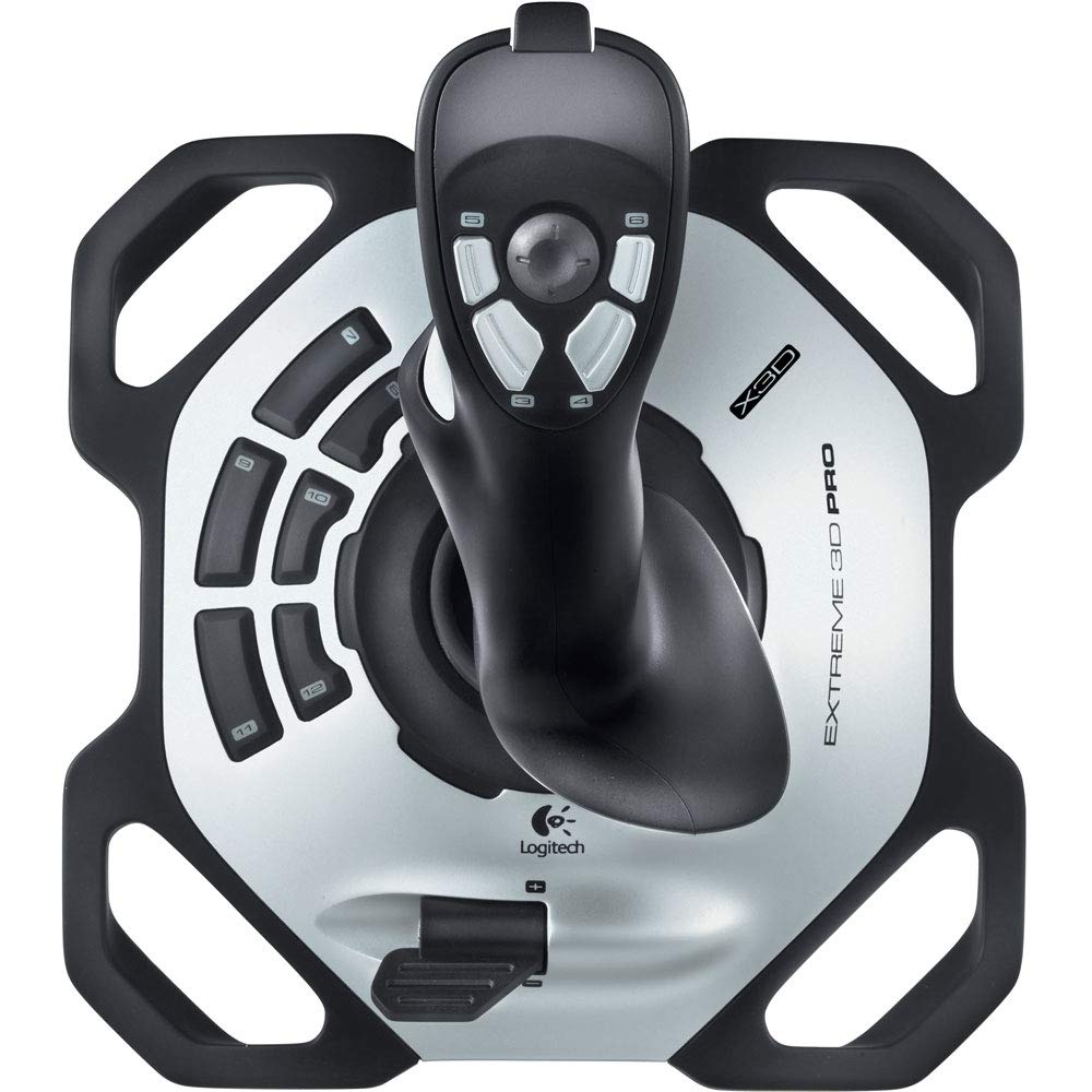 Logitech G Extreme 3D Pro USB Joystick for Windows - Black/Silver - Image 3
