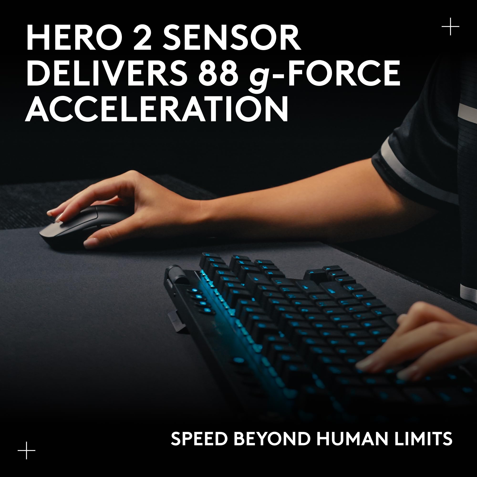 Logitech G PRO 2 Lightspeed Wireless Gaming Mouse, Right- or Left-Handed Mouse with up to 4 Customizable and Switchable Magnetic Side Buttons, 44K DPI Sensor, USB-C Charging, for PC/Mac - White - Image 10