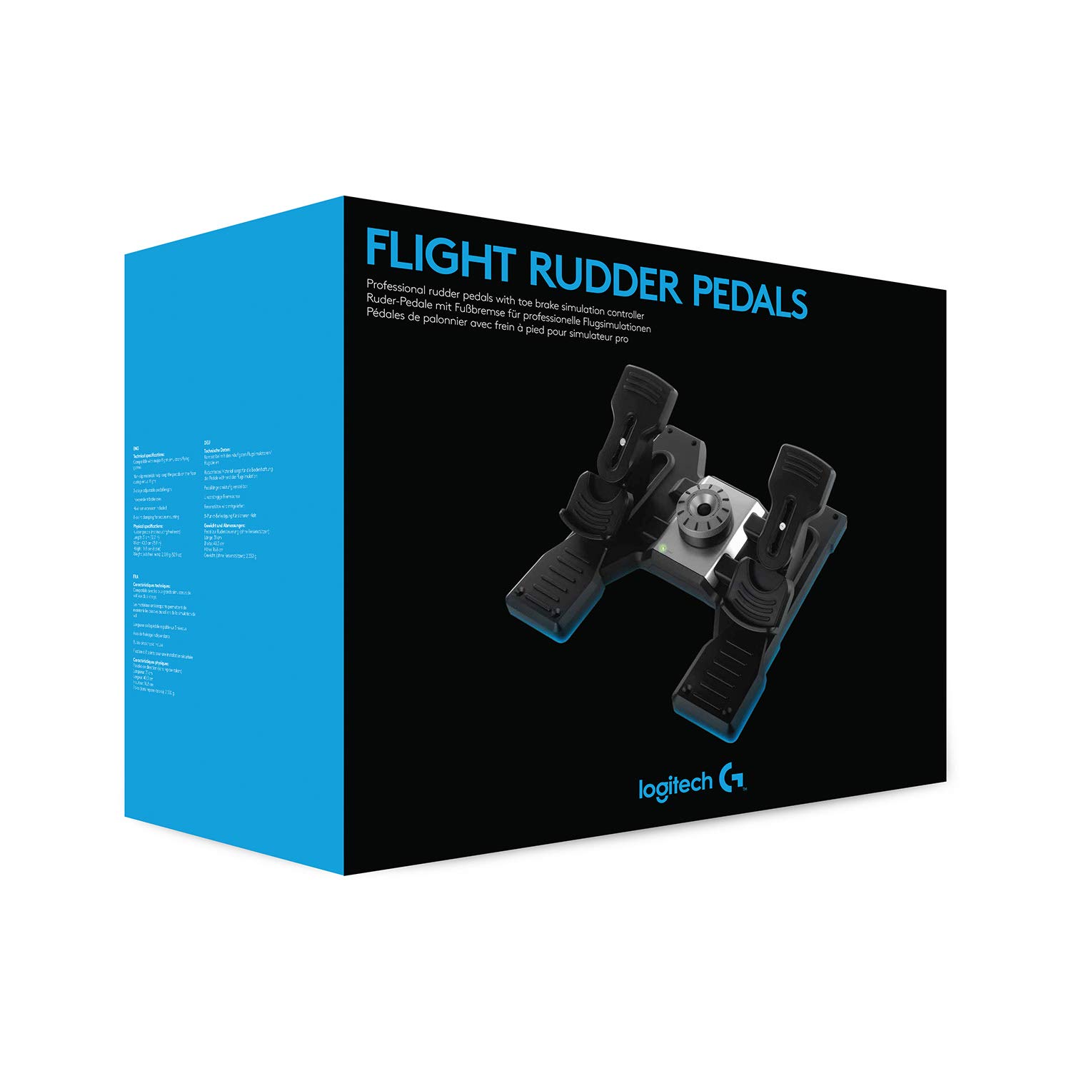 Logitech G Pro Flight Rudder Pedals - Image 5