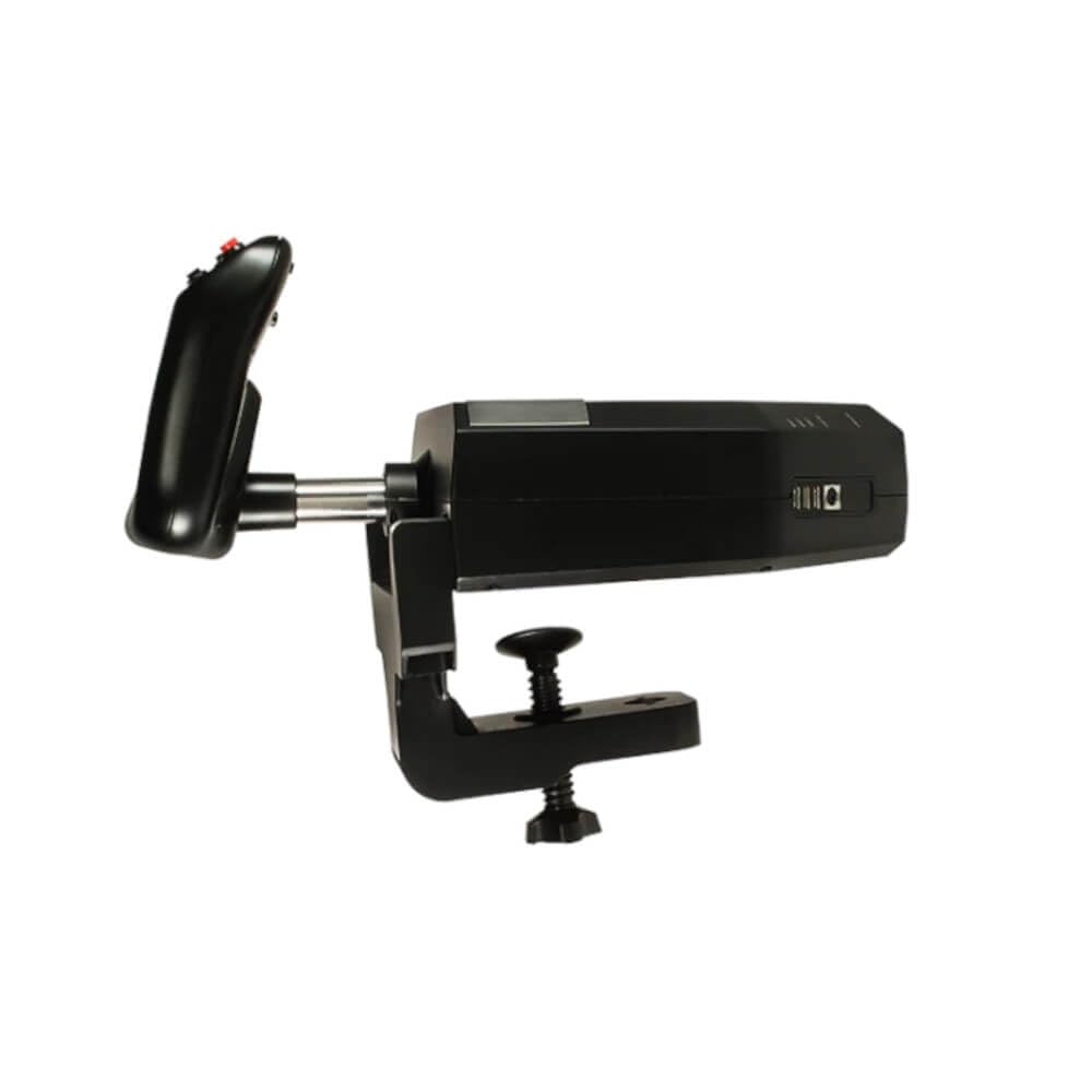 Logitech G PRO Flight Yoke System, Professional Simulation Yoke and Throttle Quadrant, 3 Modes, 75 Programmable Controls, Configurable Throttle Knobs, Steel Shaft, USB, PC - Black - Image 3