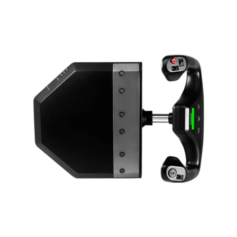 Logitech G PRO Flight Yoke System, Professional Simulation Yoke and Throttle Quadrant, 3 Modes, 75 Programmable Controls, Configurable Throttle Knobs, Steel Shaft, USB, PC - Black - Image 4