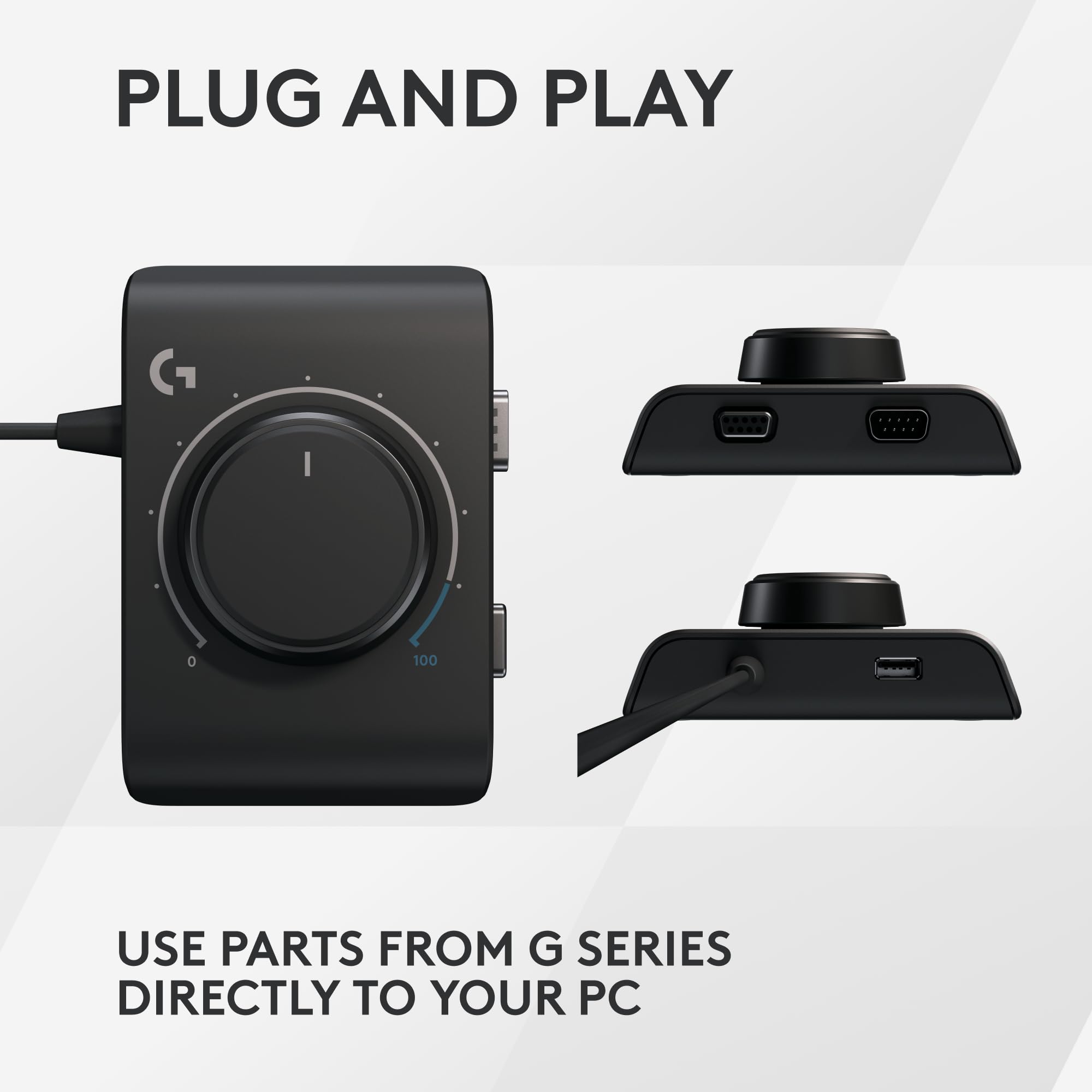 Logitech G Racing Adapter for Xbox Series X|S, Xbox One, Playstation 4, and Playstation 5 consoles and PC - Image 3