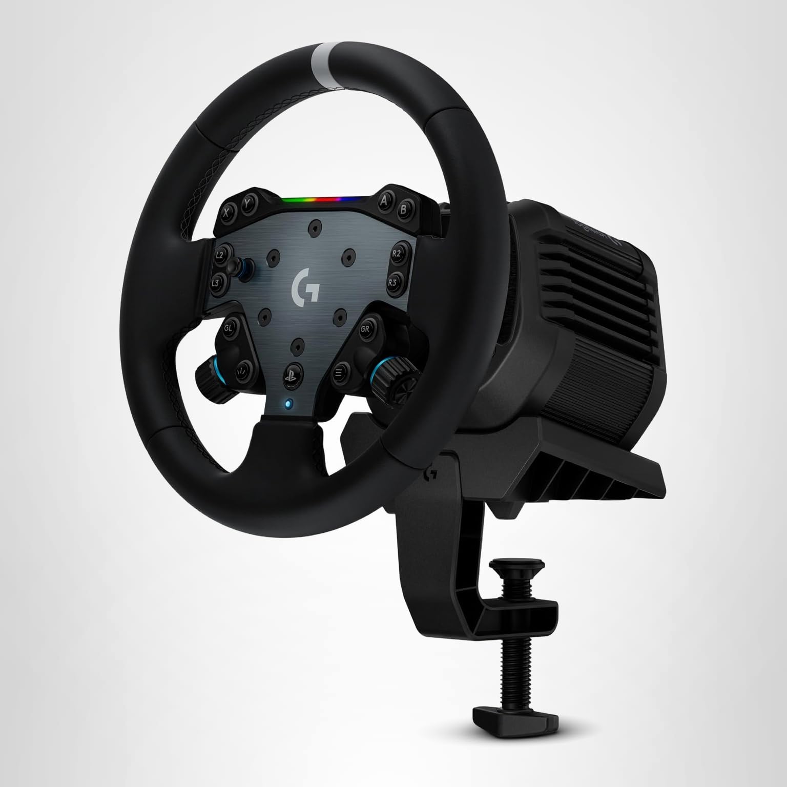 Logitech G RS50 Racing Wheel, Hub, and Base for PS5/PS4/PC: 8 Nm Direct Drive, 11 inch Wheel, 13 Buttons, Adjustable Paddle Shifters, TRUEFORCE Force Feedback Integration with Major Titles - Black - Image 7