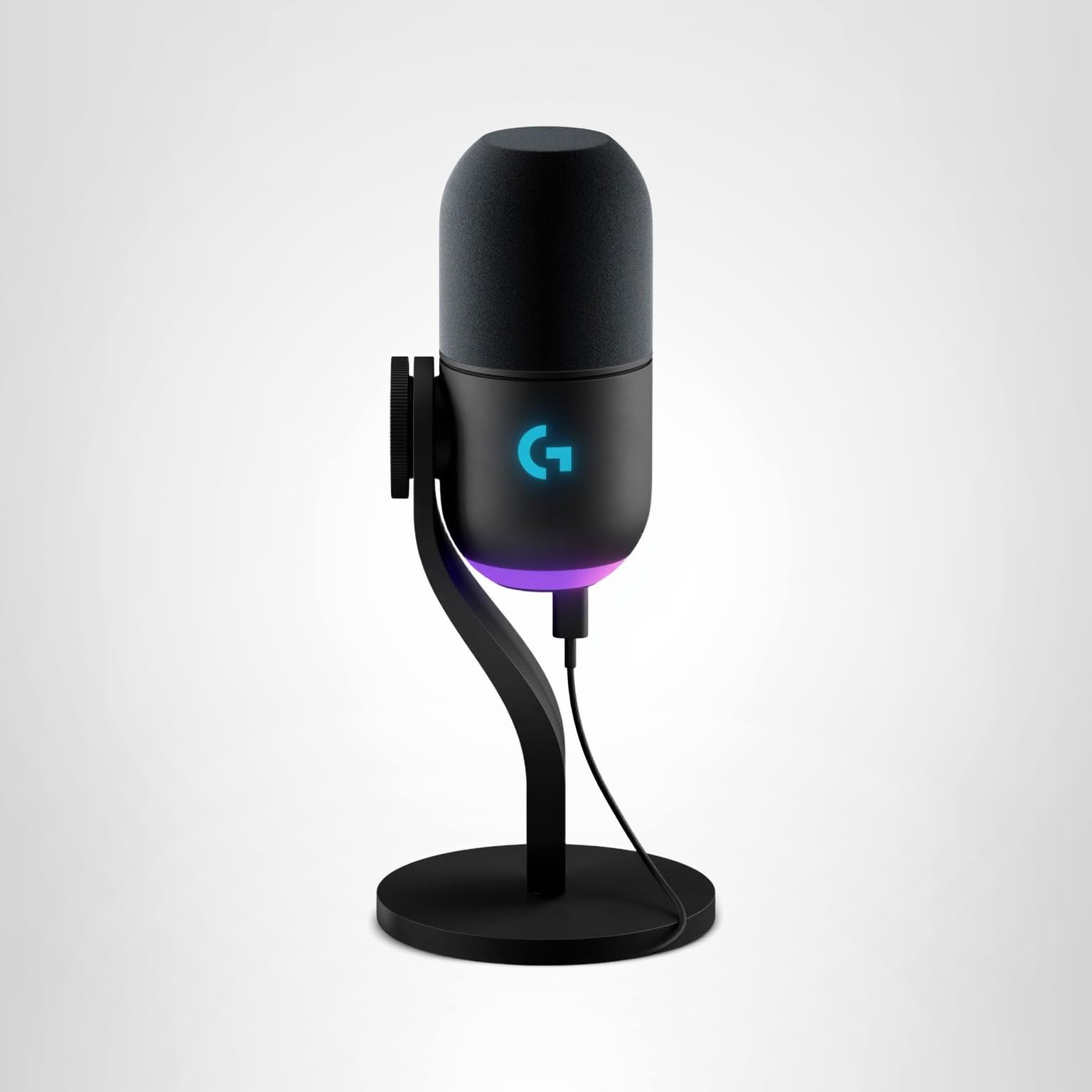 Logitech G Yeti GX Dynamic RGB Gaming Microphone with LIGHTSYNC, USB Mic for Streaming, Supercardioid, USB Plug and Play for PC/Mac - Black - Image 7