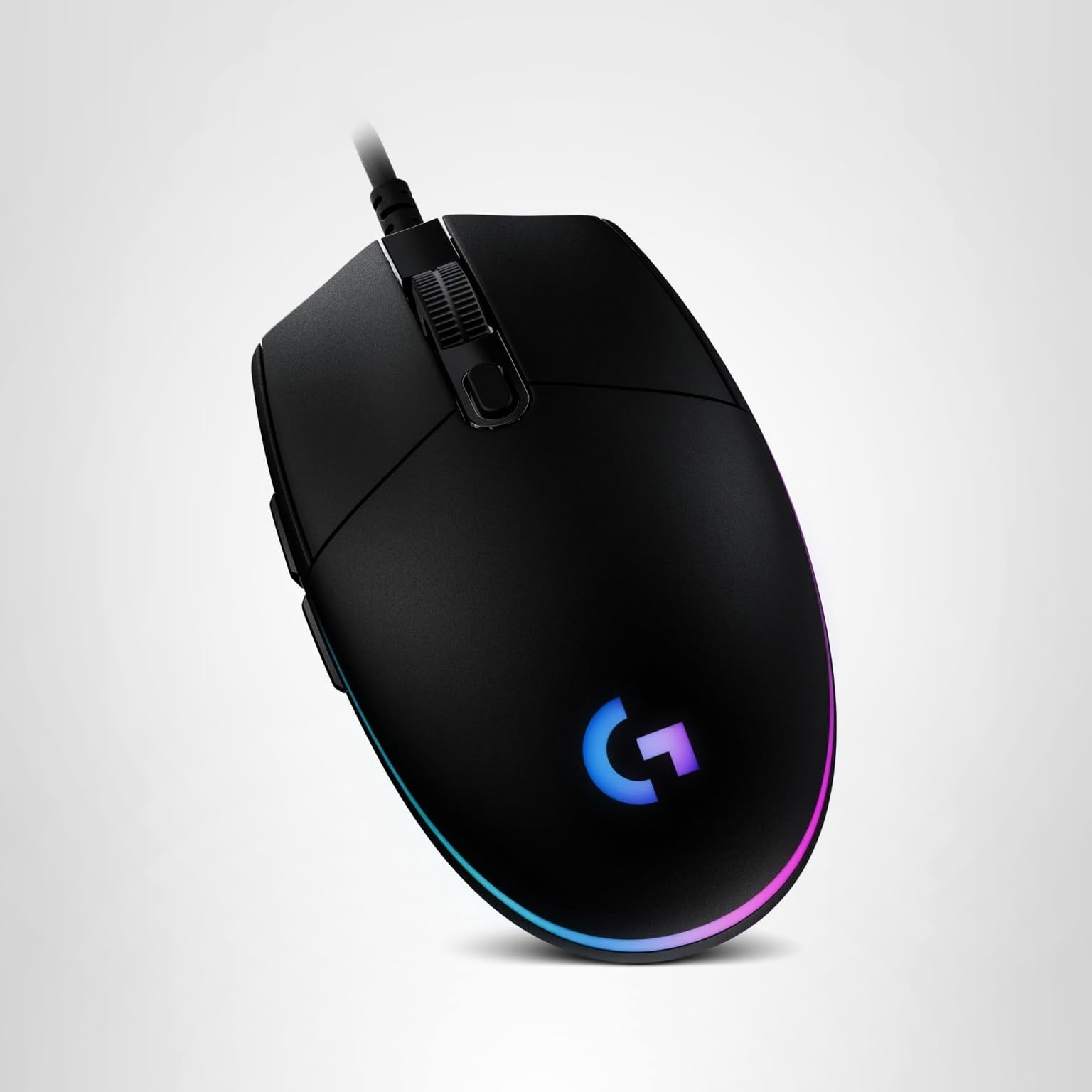 Logitech G203 Wired Gaming Mouse, 8,000 DPI, Rainbow Optical Effect LIGHTSYNC RGB, 6 Programmable Buttons, On-Board Memory, Screen Mapping, PC/Mac Computer and Laptop Compatible - Black - Image 11