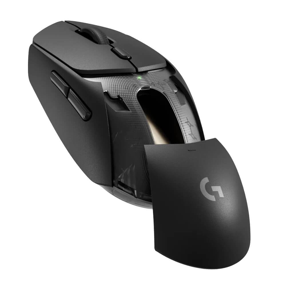Logitech G309 Lightspeed Wireless Gaming Mouse, Lightweight, LIGHTFORCE Hybrid Switches, Hero 25K Sensor, 300+ Hour Battery Life with AA Battery, 6 Programmable Buttons, PC & Mac - Black - Image 4