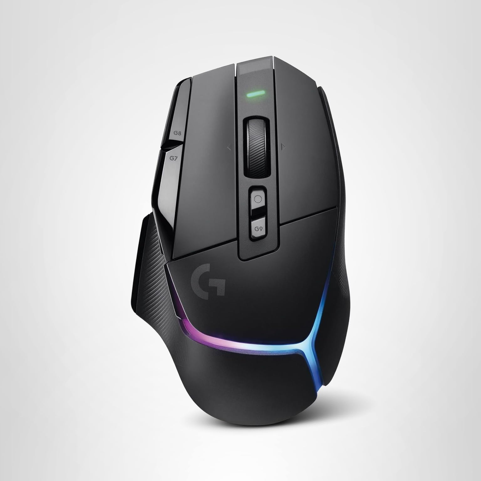Logitech G502 X Plus Wireless Gaming Mouse: Optical Switches, LIGHTSYNC RGB, 13 Buttons, Infinite Scroll Toggle, <130 hr Battery Life, USB-C, PowerPlay Wireless Charging Capable, for PC/MacOS - Black - Image 8