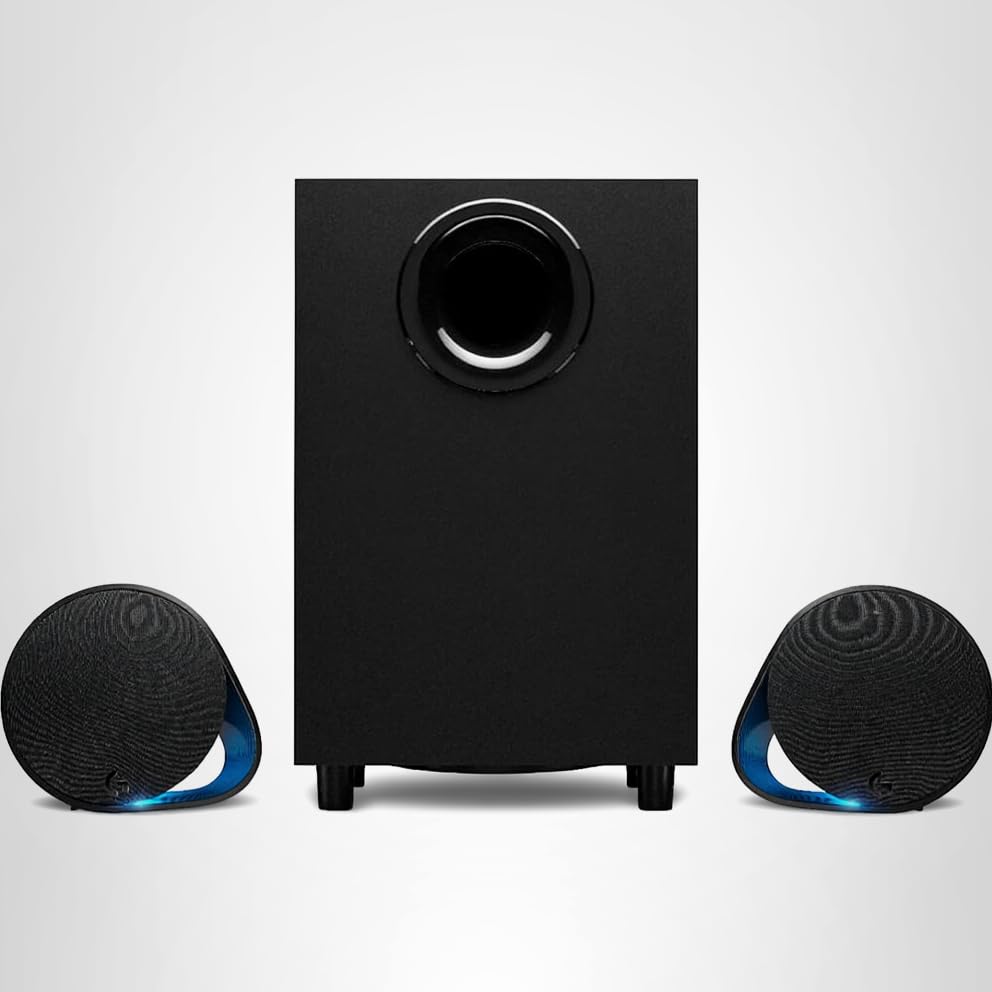 Logitech G560 PC Gaming Speaker System with 7.1 DTS:X Ultra Surround Sound, Game Based LIGHTSYNC RGB, Two Speakers and Subwoofer, Bluetooth, USB, Immersive Gaming Experience - Black - Image 9
