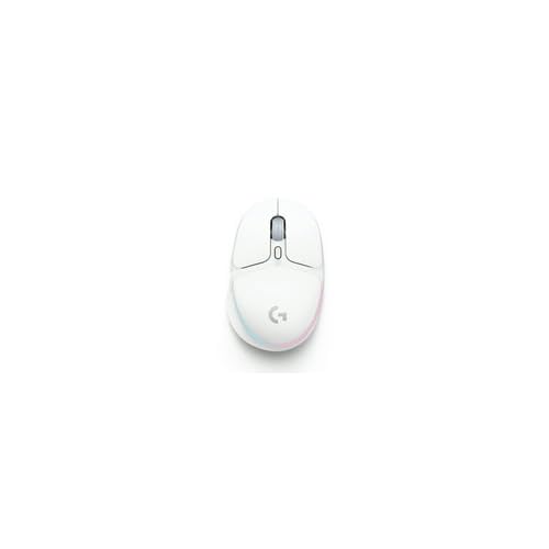 Logitech G705 Wireless Gaming Mouse, Customizable LIGHTSYNC RGB Lighting, Lightspeed Wireless, Bluetooth Connectivity, Lightweight, PC/Mac/Laptop - White Mist - Image 4
