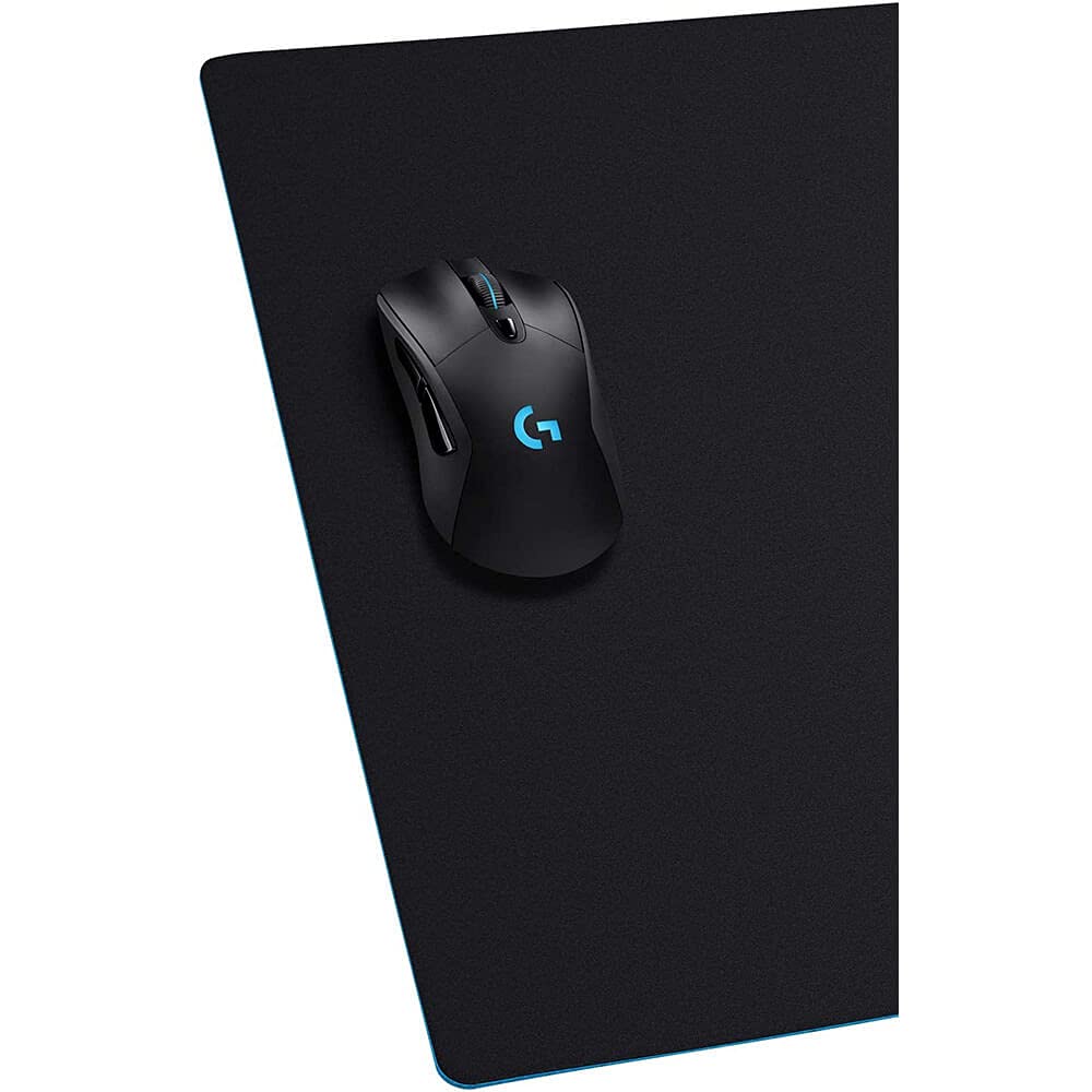 Logitech G840 XL Cloth Gaming Mouse Pad, Thin Pad, Stable Rubber Base, Performance-Tuned Surface, Moderate Surface Friction, Durable Tube for Transport - Black - Image 4