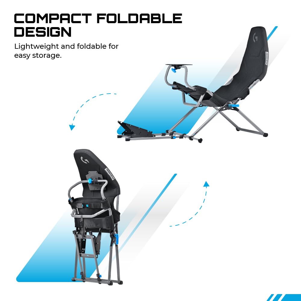 Playseat Challenge X - Logitech G Edition Sim Racing Cockpit - Image 6