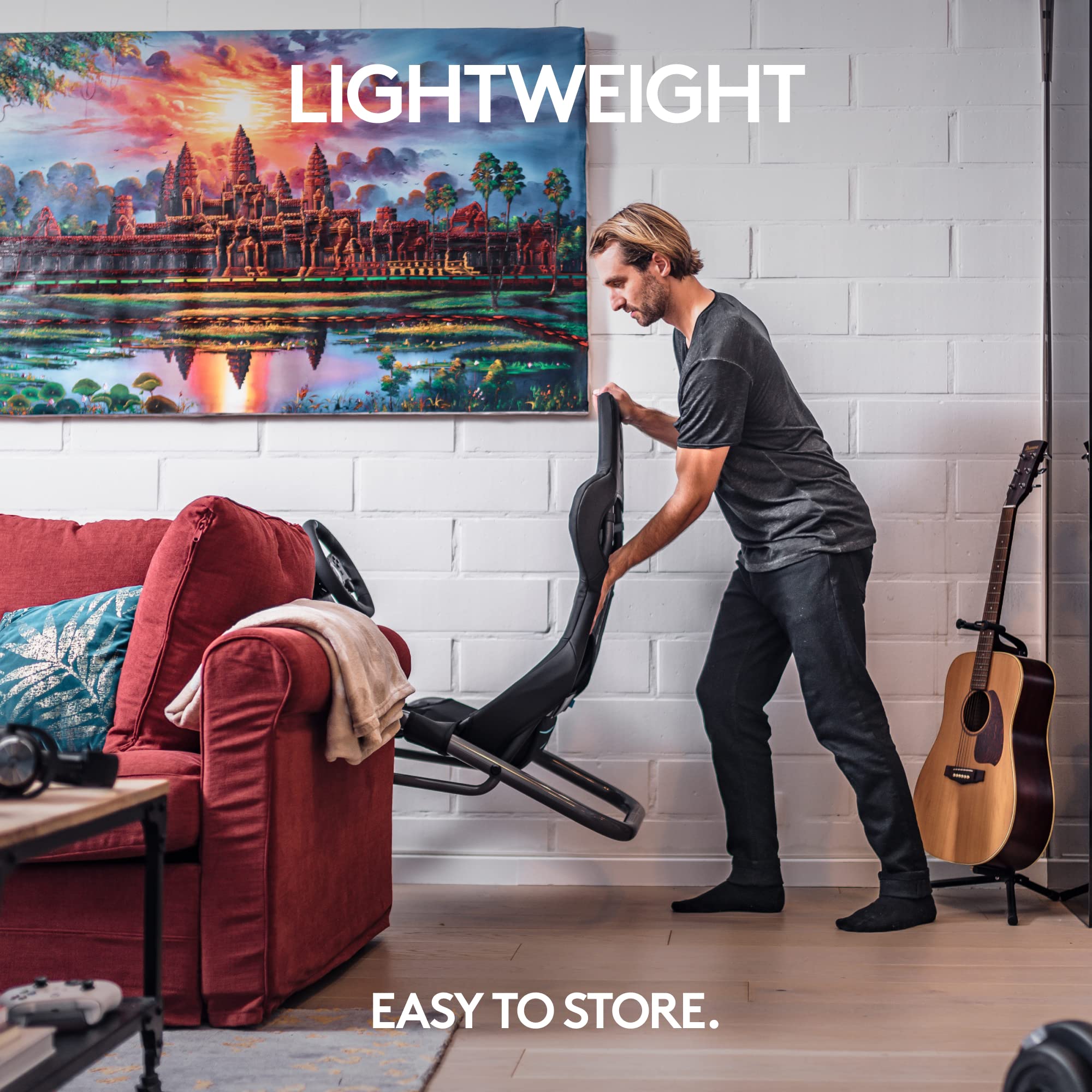 Playseat Trophy - Logitech G Edition Sim Racing Cockpit | Fully Adjustable | Direct Drive Support | Lightweight & Robust | Absolute Comfort ActiFit - Image 8